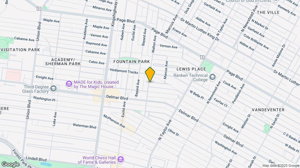 748 Walton Ave, Unit 748 Walton Map and Location Details