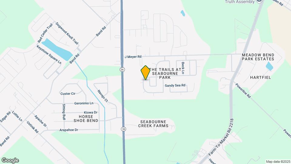5123 Oak Briar Ln Map and Location Details