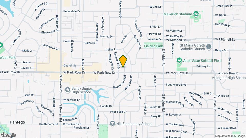 1408 Briarwood Blvd Map and Location Details