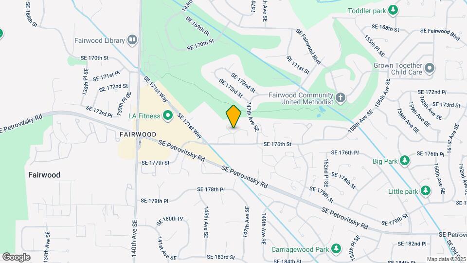 14600 SE 176th St Map and Location Details