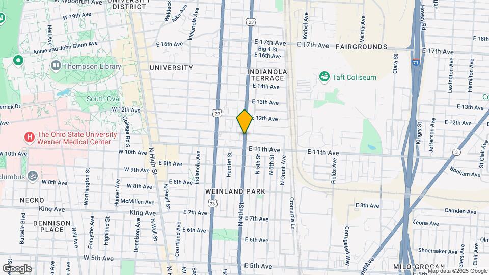 1563 N 4th St Mapa y Detalles de la Ubicación