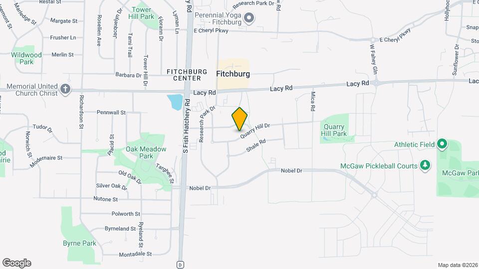 5506 Quarry Hill Dr Map and Location Details
