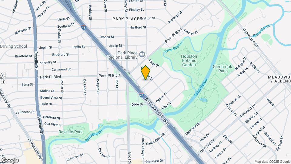 8119 Glenbrook Dr Map and Location Details