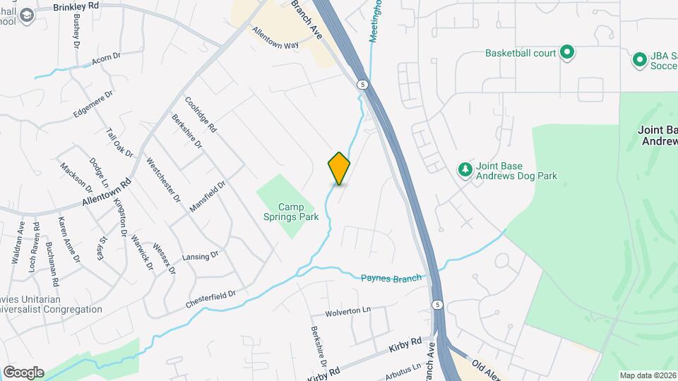 7001 Coolridge Dr Map and Location Details