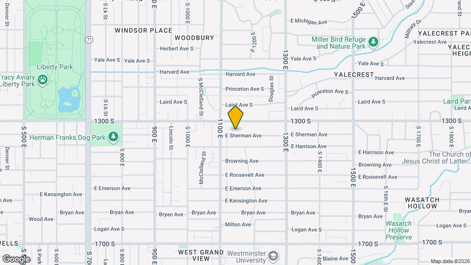 1139 E Sherman Ave Map and Location Details