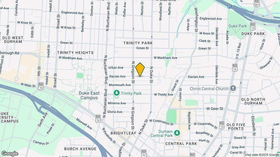 Eastwood Apartments Map and Location Details