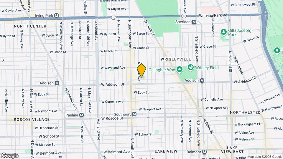 3615 N Wayne Ave Map and Location Details