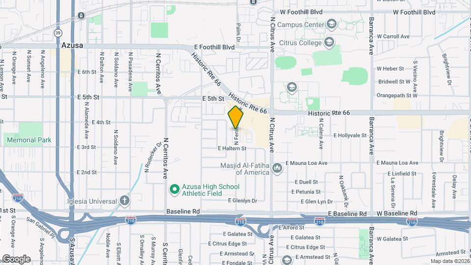 335 N Fenimore Ave Mapa y Detalles de la Ubicación