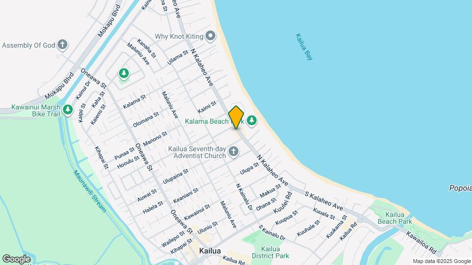 269 N Kalaheo Ave Map and Location Details