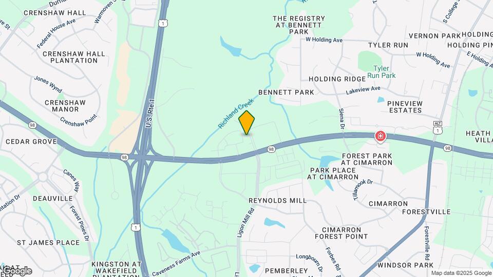 The Lindley at Grove 98 Map and Location Details