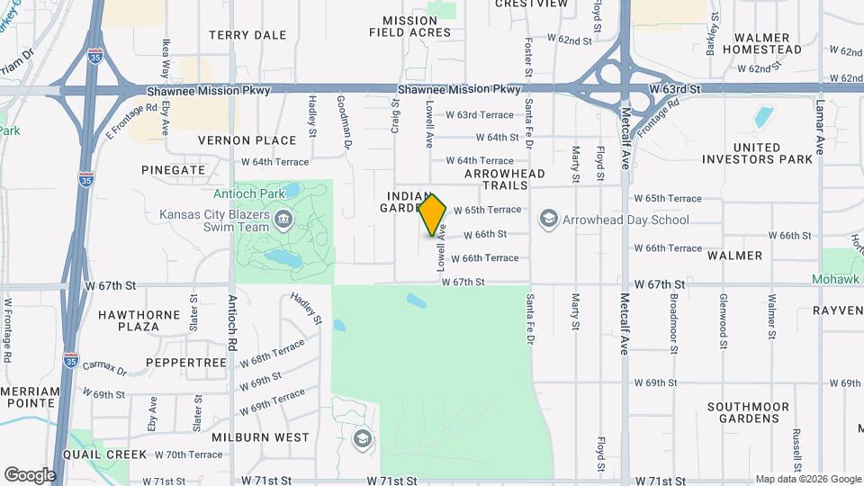 6600 Lowell Ave Map and Location Details