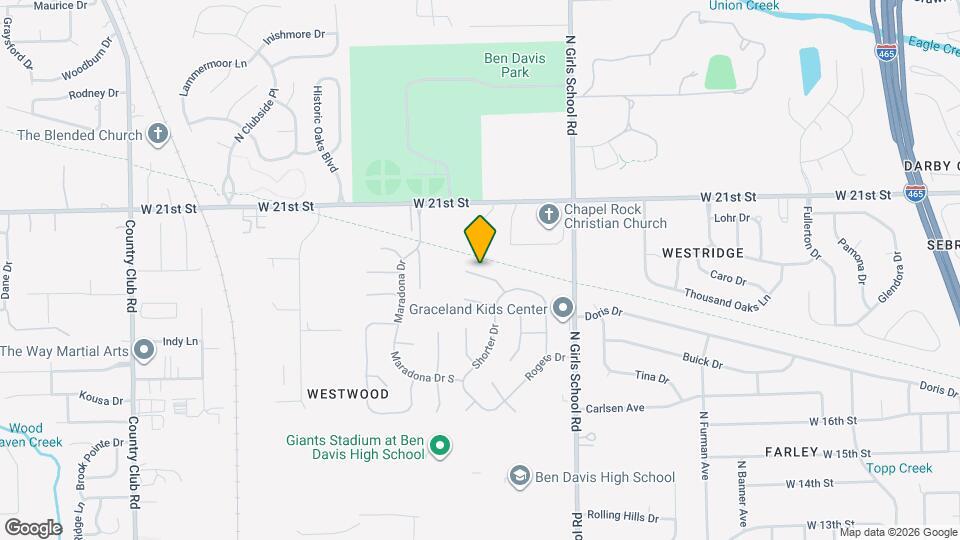 7510 Higdon Ct Map and Location Details