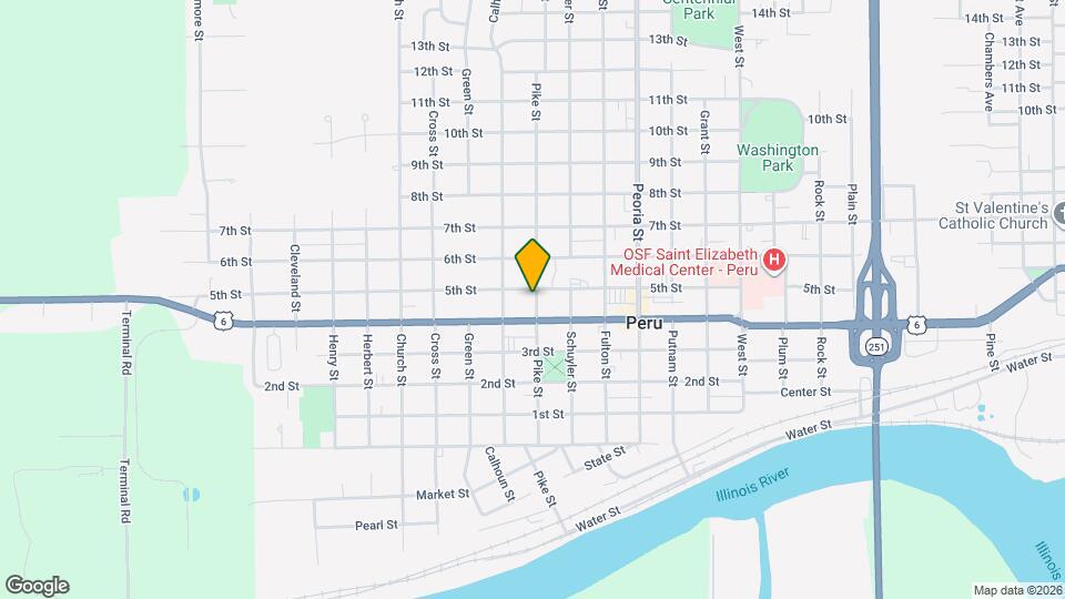 2104 5th St Map and Location Details