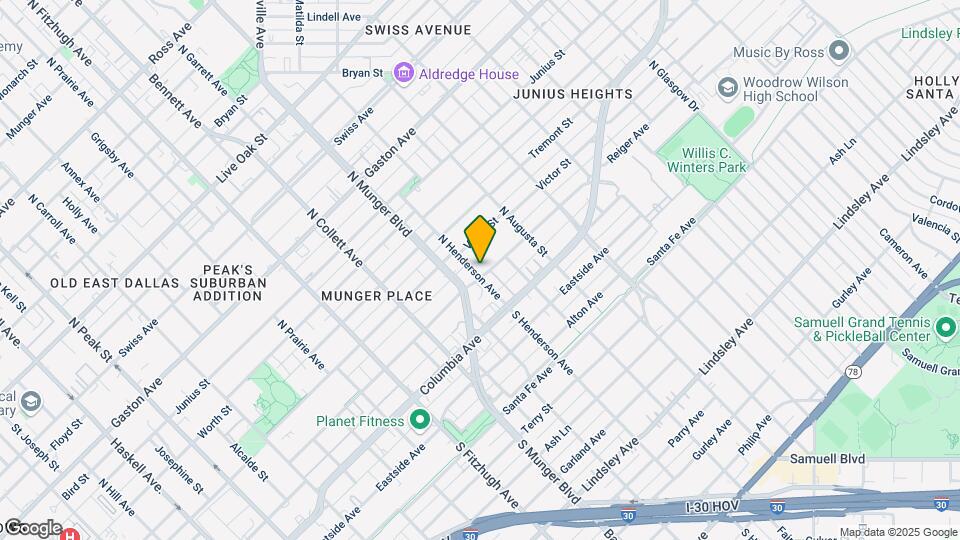 5305 Reiger Ave Mapa y Detalles de la Ubicación