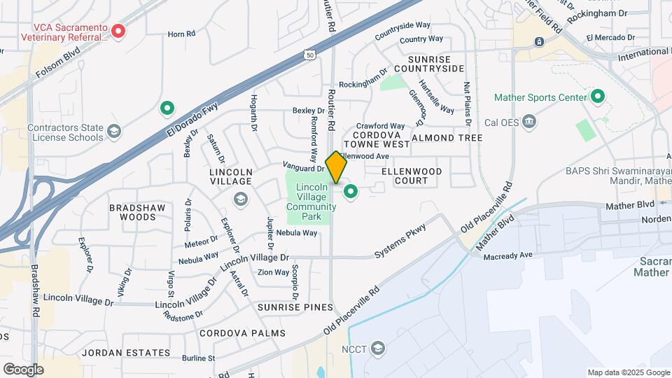 Quail Pointe Mapa y Detalles de la Ubicación