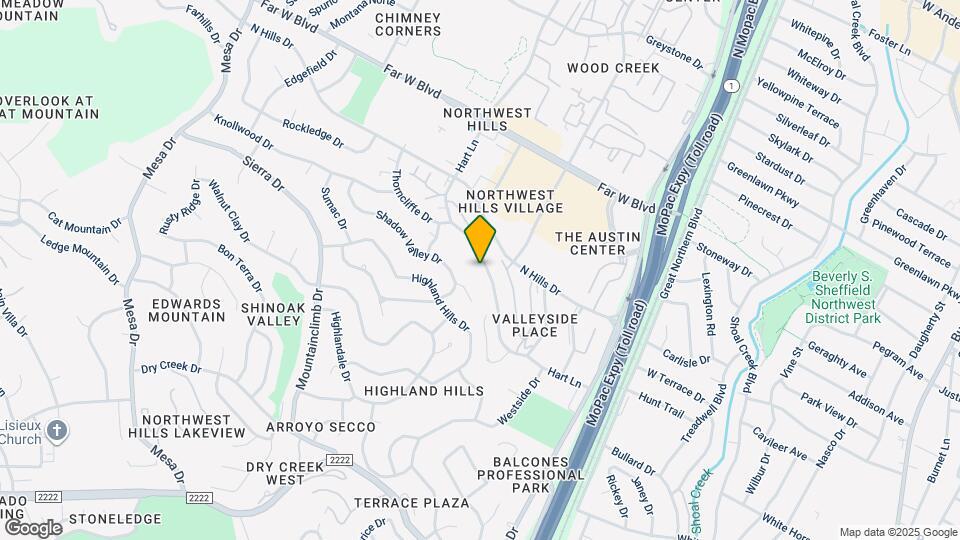 6614 Hart Ln Map and Location Details