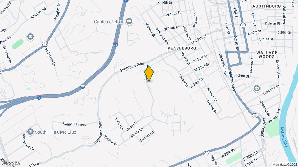 2014 Benton Rd Map and Location Details