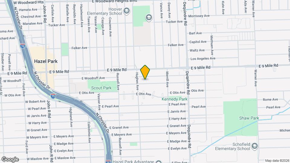 1453 E Goulson Ave Map and Location Details