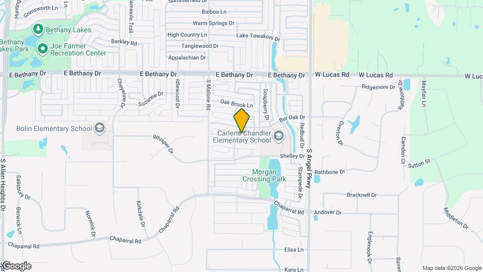1707 Briarhollow Dr Map and Location Details