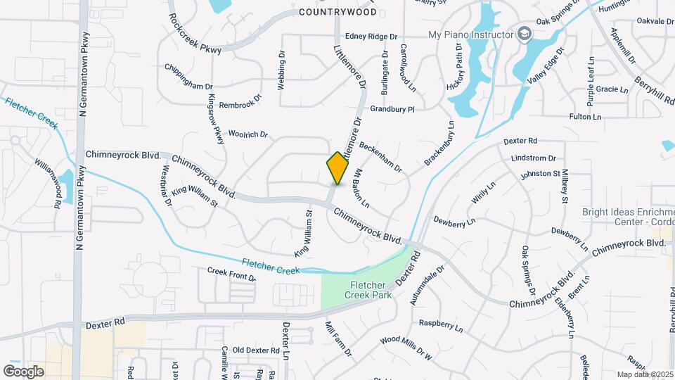 2000 Littlemore Dr Map and Location Details