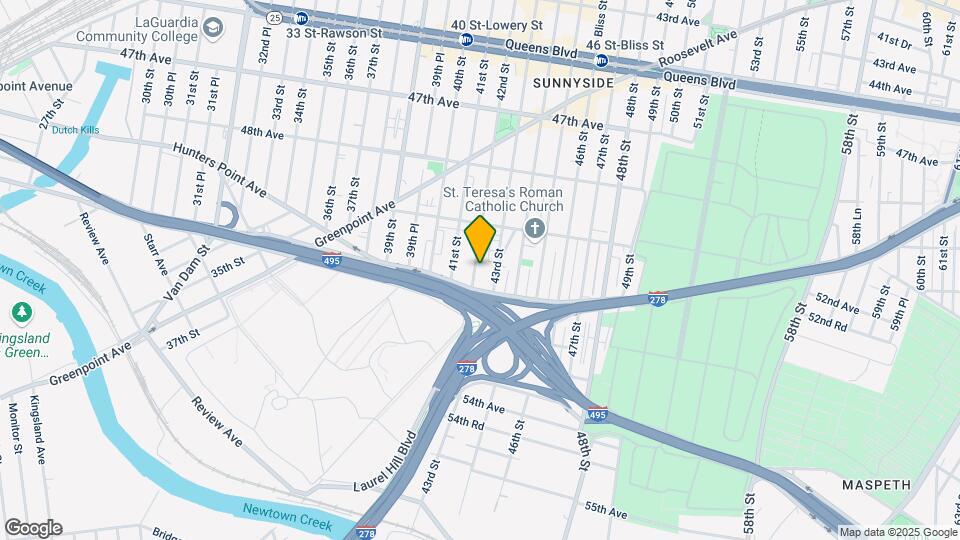 50-53 42nd St Map and Location Details