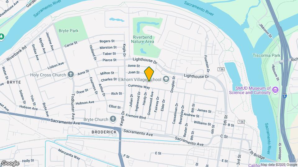641 Hardy Dr Mapa y Detalles de la Ubicación