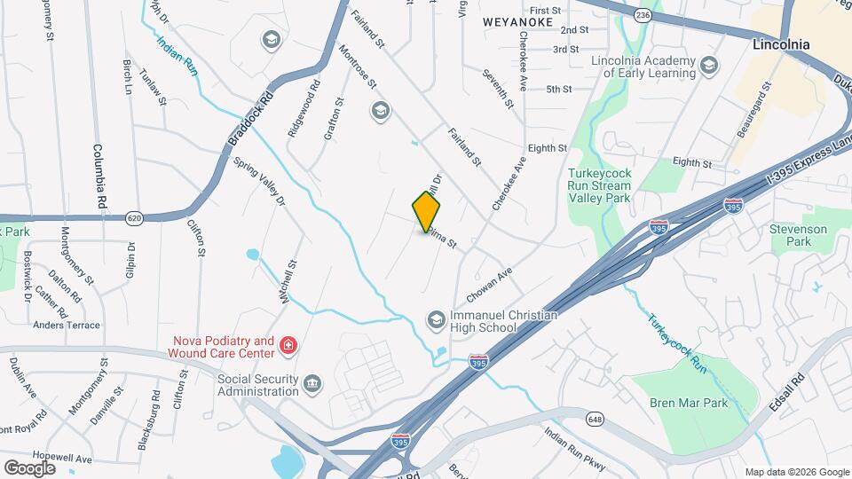 6427 Pima St Map and Location Details