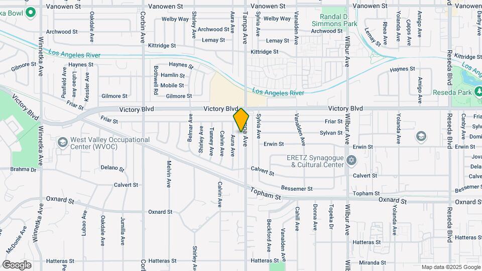 6261 Tampa Ave Mapa y Detalles de la Ubicación