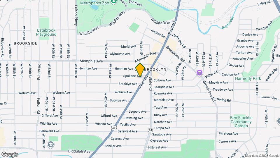 3615 Spokane Ave Map and Location Details