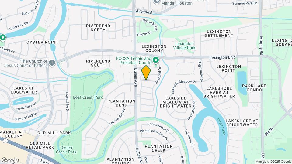 4707 Leicester Way Map and Location Details