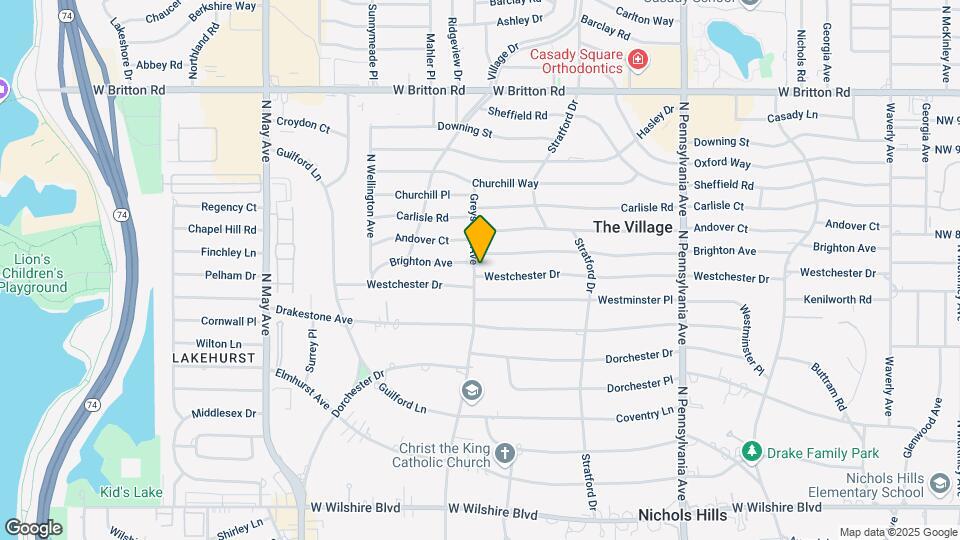 2033 Westchester Dr Map and Location Details