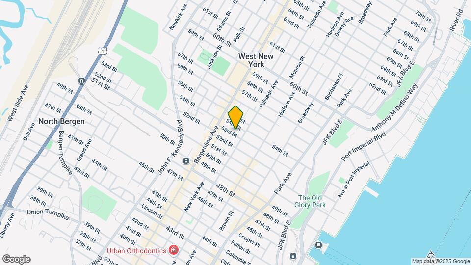 412 53rd St Map and Location Details