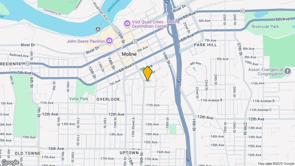 824 16th St, Unit 4 Mapa y Detalles de la Ubicación