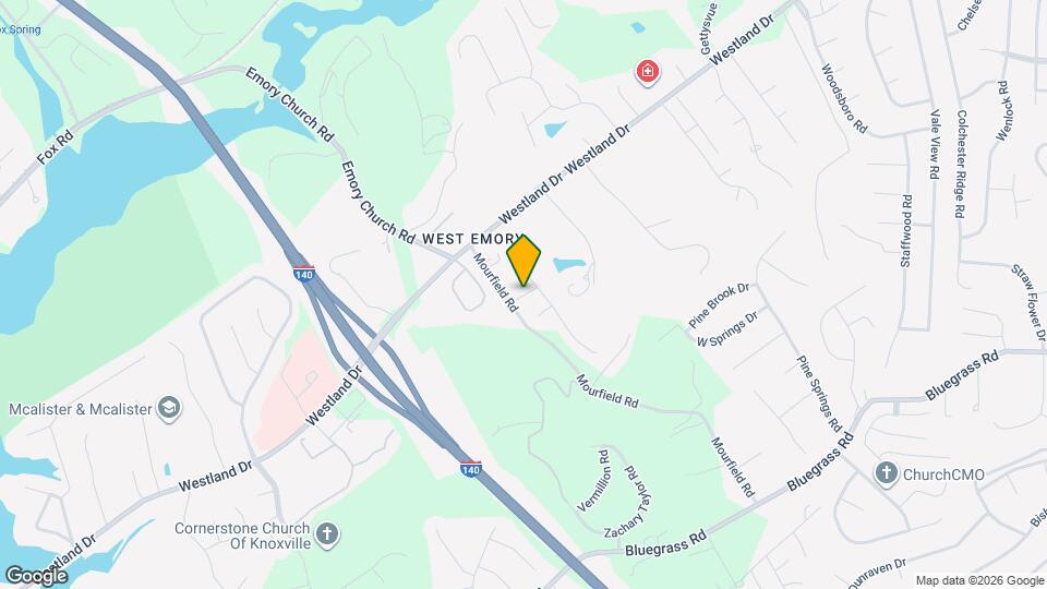 2501 Island Creek Ln Mapa y Detalles de la Ubicación