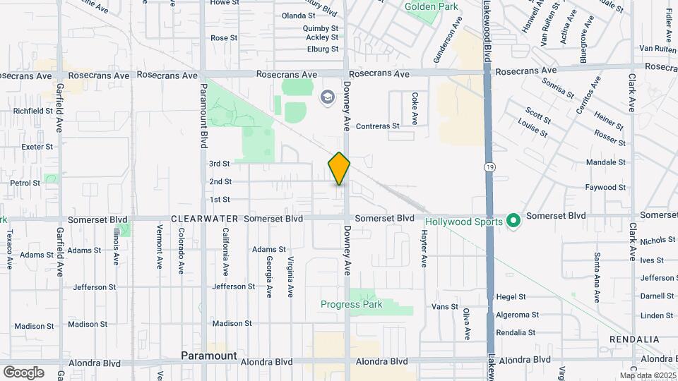 14917-14925 Downey Ave Map and Location Details