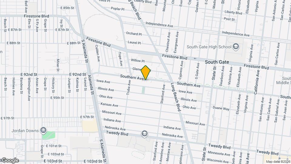 2764 Southern Ave Mapa y Detalles de la Ubicación