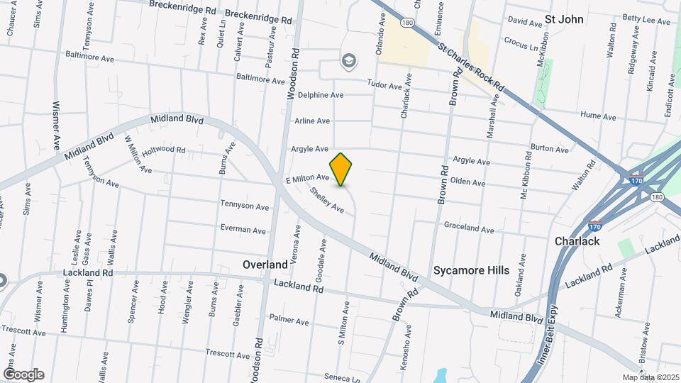 9116 E Milton Ave Map and Location Details