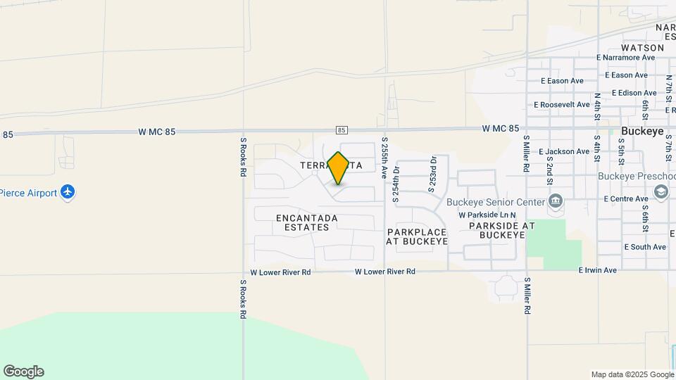 25698 W Desert Dr Map and Location Details