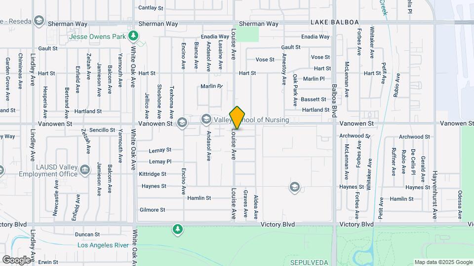 17257 Welby Way Map and Location Details