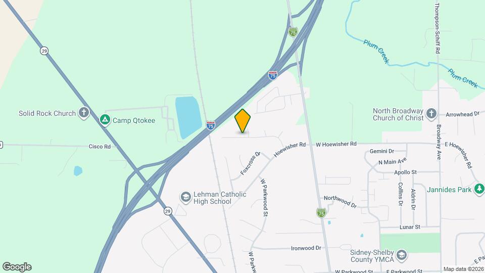 634 Addy Ave Map and Location Details