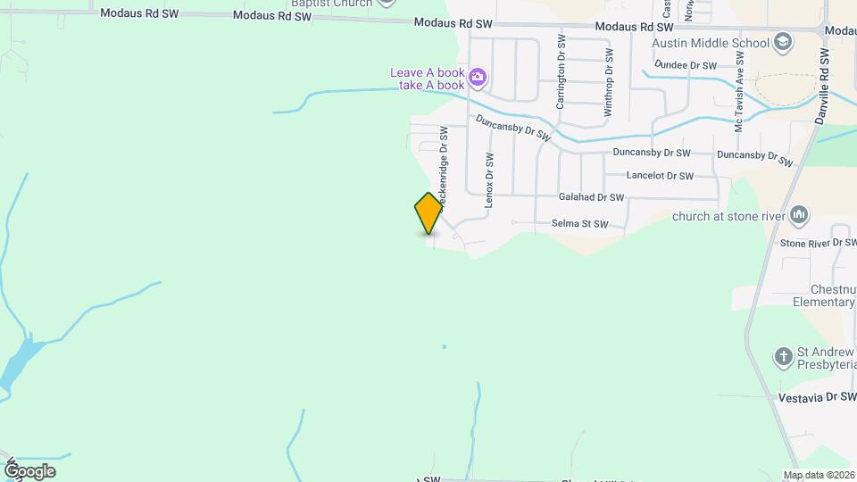 3013 Monterey Dr SW Map and Location Details