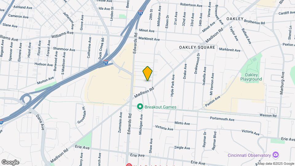 2751 Arbor Ave Map and Location Details