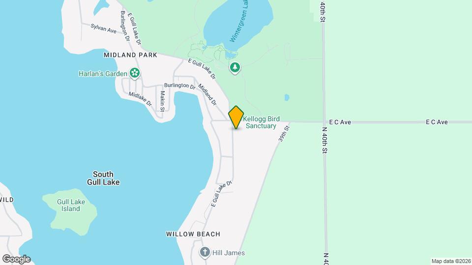 8970 E Gull Lake Dr Map and Location Details