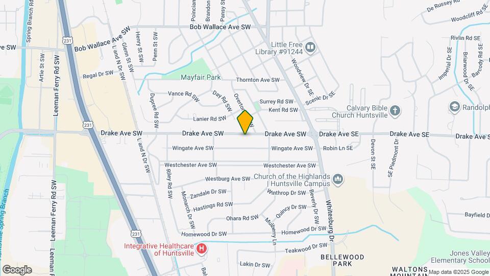 213 Drake Ave SW Map and Location Details