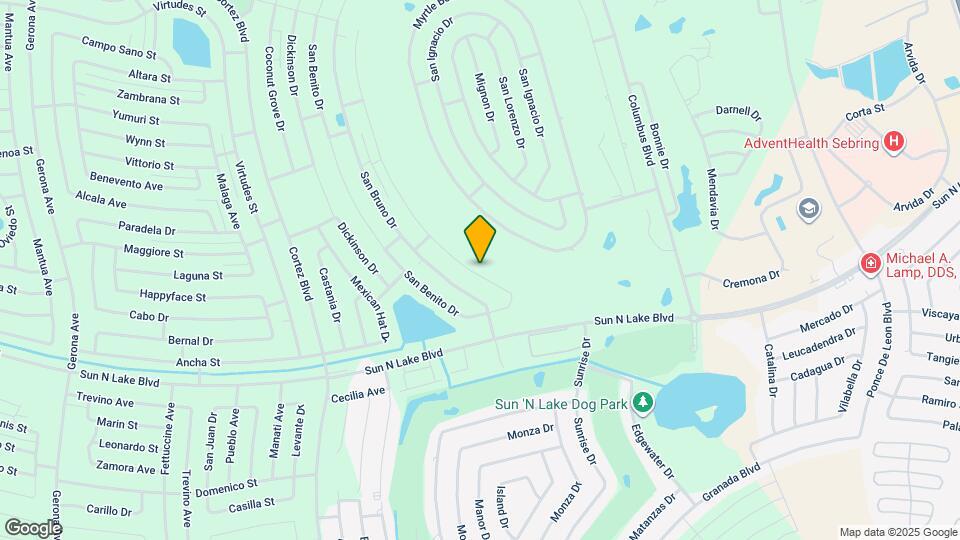5335 Pebble Beach Dr Map and Location Details