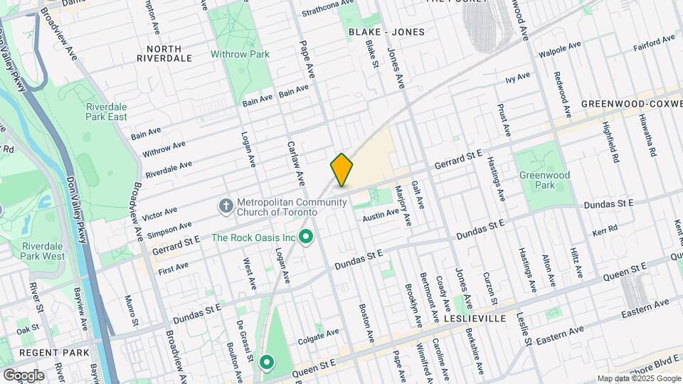 938 Gerrard St E Map and Location Details