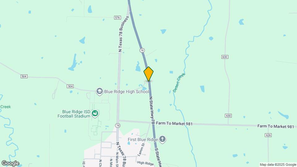 10393 S State Hwy 78 Map and Location Details