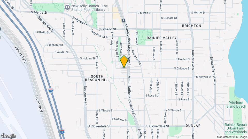 4011 S Chicago St Mapa y Detalles de la Ubicación