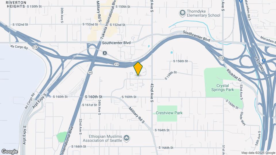 4008 S 158th St Map and Location Details