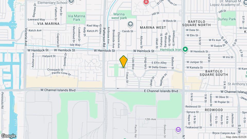 2671 Bolker Dr Map and Location Details